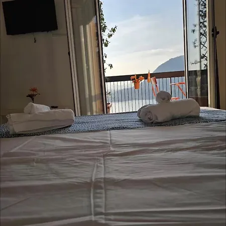 Sunset Balcony Panoramic View In